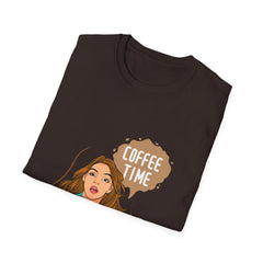 Coffee Time Girls T-Shirt - Perfect Gift for Coffee Lovers
