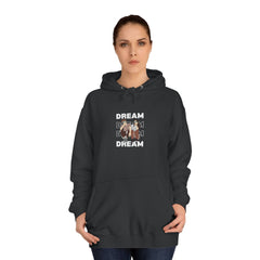 Cute Panda Design Unisex College Hoodie - Cozy Comfort for Students