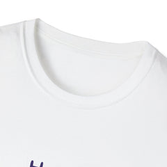 Happy Easter Day Unisex Softstyle Girls T-Shirt - Cute Bunny Design