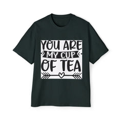 Men's Oversized Tee - 'You Are My Cup of Tea'