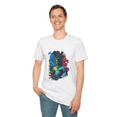 Devotional Printed T-Shirt - Colorful Fantasy Design