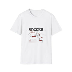 Unisex Soccer Vibes Girls T-Shirt - Perfect for Soccer Lovers and Athletes