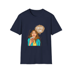 Coffee Time Girls T-Shirt - Perfect Gift for Coffee Lovers