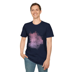 Abstract Watercolor Unisex Softstyle Girls T-Shirt – Trendy Casual Wear