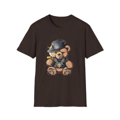 Vintage Bear Graphic Unisex Softstyle Teddy T-Shirt