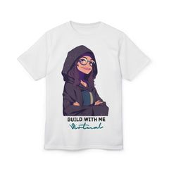 Virtuals Unisex Graphic Tee - Build With Me Virtual, Fun T-Shirt, Gamer Apparel, Personalized Gift, Gift for Gamers, Unique Casual Wear