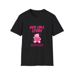 Cute Love Story Relatonship T-Shirt - Perfect for Couples