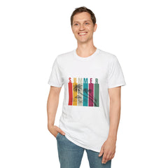 Summer Vibes Unisex Softstyle T-Shirt - Perfect for Beach Days
