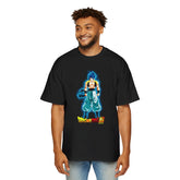 Dragon Ball Z Oversized Men's Tee - Retro Anime Graphic T-Shirt