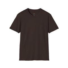 Unisex Softstyle Plain T-Shirt - Comfortable Everyday Wear in Neutral Brown