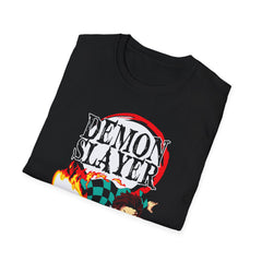 DEMONSSLAYER ANIME Printed T-Shirt - Softstyle Unisex Tee for Fans