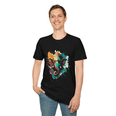 Devotional Printed T-Shirt- Trendy Boho Art
