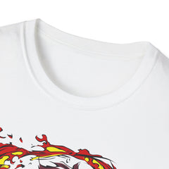 DEMONSSLAYER ANIME Printed T-Shirt - Unisex Softstyle T-Shirt for Anime Fans