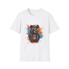 Cool Graphic Bear Unisex Teddy T-Shirt - Retro Vibe Streetwear