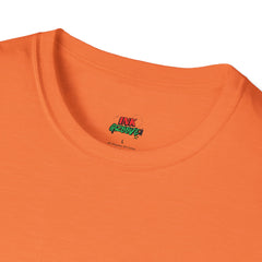 Bright Orange Unisex Softstyle Plain T-Shirt - Casual Comfort Wear