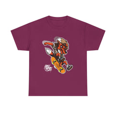 Rad Fox Skater--Printed Graffiti