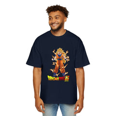 Men's Dragon Ball Z Oversized Tee - Retro Anime Style Shirt
