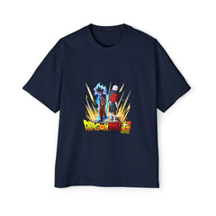 Dragon Ball Super Men's Heavy Oversized Tee - Bold Graphic Tee for Anime Fans