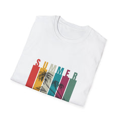Summer Vibes Unisex Softstyle T-Shirt - Perfect for Beach Days
