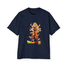 Men's Dragon Ball Z Oversized Tee - Retro Anime Style Shirt