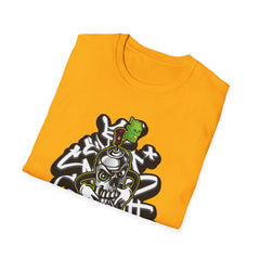 Unique Graffiti Graphic T-Shirt: Street Art Style for Creative Souls