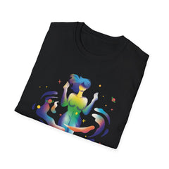 Mystical Goddess Unisex Softstyle Girls T-Shirt | Adeline Palmerston Art