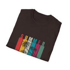 Summer Vibes Unisex Softstyle T-Shirt - Perfect for Beach Days