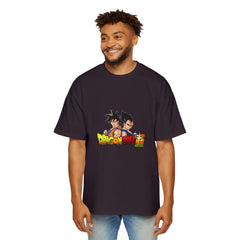 Dragon Ball Z Heavy Oversized Tee for Men - Casual Anime T-Shirt