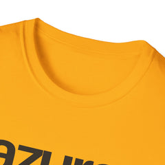 Azure Eye Girl T-Shirt | Unisex Softstyle Tee for Art & Nature Lovers