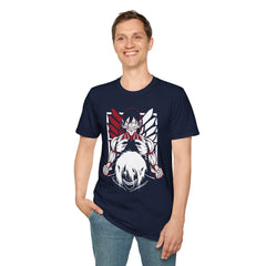 ATTACK ON TITAN ANIME Printed T-Shirt - Bold Graphic Anime Design