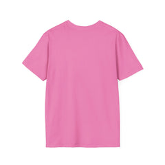 Vibrant Pink Unisex Softstyle Plain T-Shirt - Perfect for Everyday Casual Wear