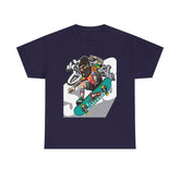 Concrete Surfer--Printed Graffiti
