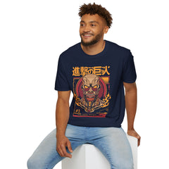 ATTACK ON TITAN ANIME Printed T-Shirt - Perfect for Anime Fans