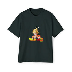 Dragon Ball Z Men's Oversized Tee - Funky Graphic T-Shirt for Anime Fans