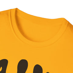 Inspirational Unisex Softstyle T-Shirt - 'Aim Higher, Dream Bigger'