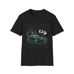 Retro Car Vibes Unisex Softstyle T-Shirt – Street Art Inspired Design