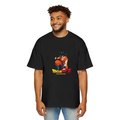 Dragon Ball Z Men's Heavy Oversized Tee - Iconic Anime Graphic T-Shirt