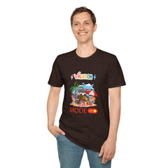 Vacation Mode On Unisex Softstyle T-Shirt - Perfect for Summer Adventures