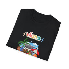 Vacation Mode On Unisex Softstyle T-Shirt - Perfect for Summer Adventures