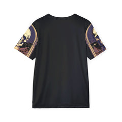 Men's Skull Sports Premium Jersey - Edgy Athletic Tee for Gamers and Trendsetters