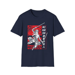 ATTACK ON TITAN ANIME Printed T-Shirt - Unisex Softstyle Tee for Anime Fans