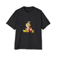 Dragon Ball Z Men's Oversized Tee - Funky Graphic T-Shirt for Anime Fans
