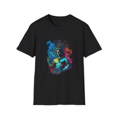 Devotional Printed T-Shirt - Colorful Fantasy Design