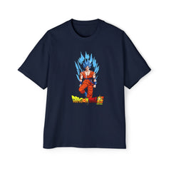 Dragon Ball Z Men's Heavy Oversized Tee - Anime Graphic Shirt for Fans