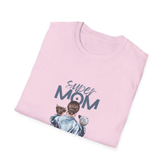 Super Mom Unisex Softstyle Parents T-Shirt – Perfect Gift for Mother's Day