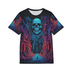 Men's Skull Sports Premium Jersey - Bold Graphic Tee for Athletes and Trendsetters