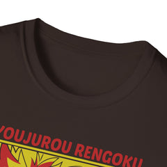 DEMONSSLAYER ANIME Printed T-Shirt - Kyoujurou Rengoku Design