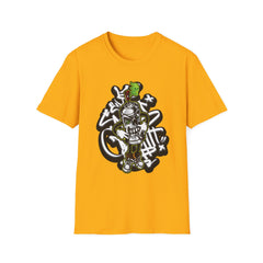 Unique Graffiti Graphic T-Shirt: Street Art Style for Creative Souls