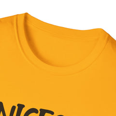 Unisex Softstyle Printed English quotes T-Shirt