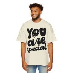 You Are Special Men's Heavy Oversized Tee - Casual Streetwear T-Shirt